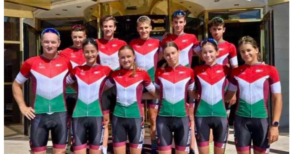 Hungarian ranked first in the European junior classification